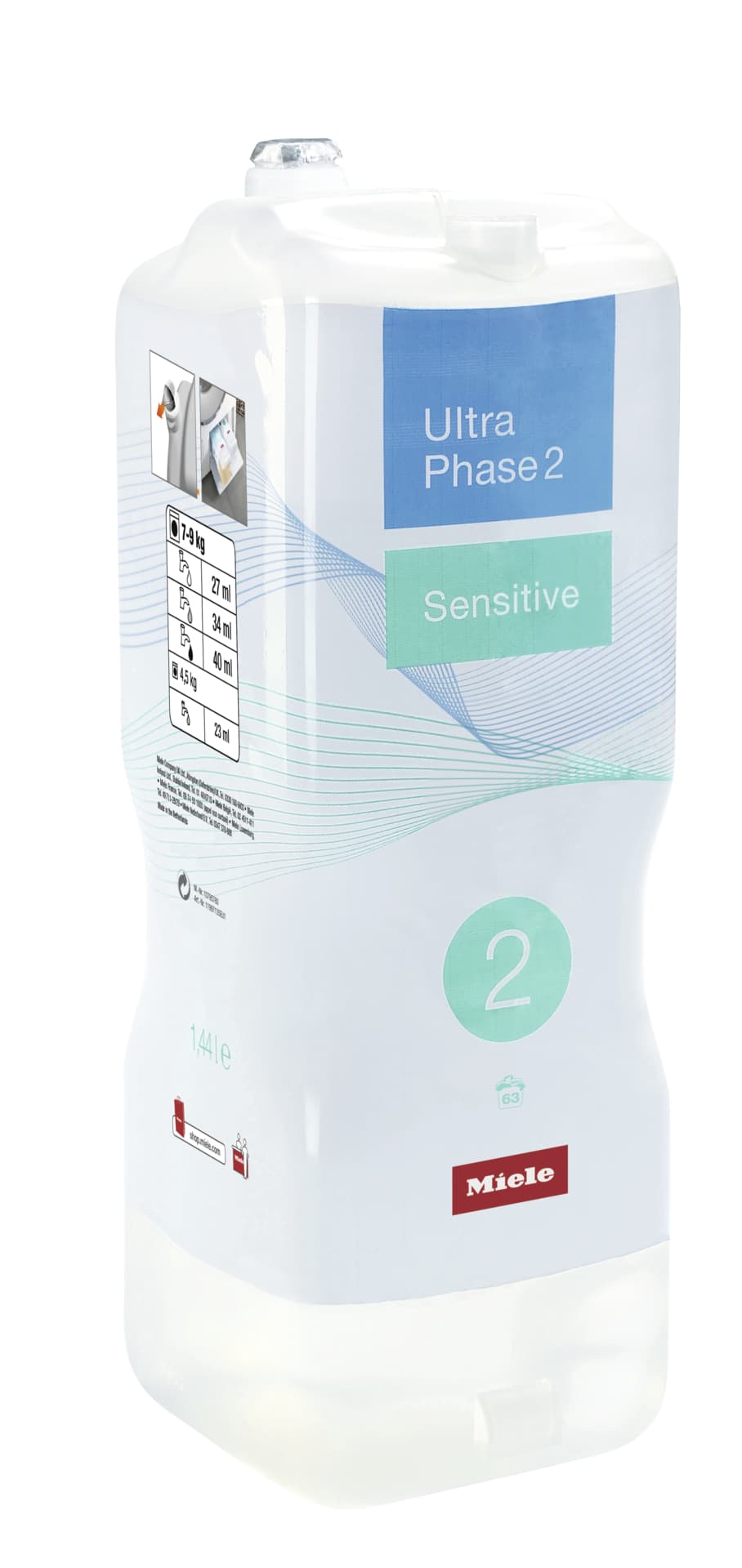 Miele Waschmittel WA UPS2 1402 L Miele UltraPhase 2 Sensitive 2-Komponentenwaschmittel 